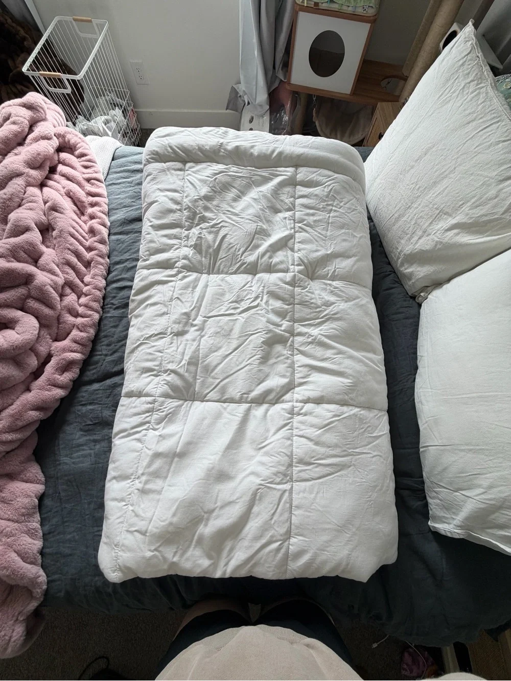 White All-Season Down Alternative Comforter
